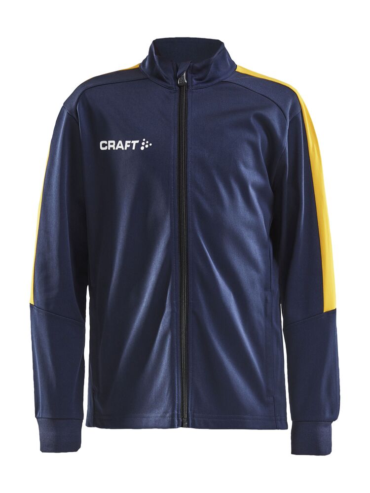 Progress Jacket Jr från Craft i Marinblå/Sweden yellow