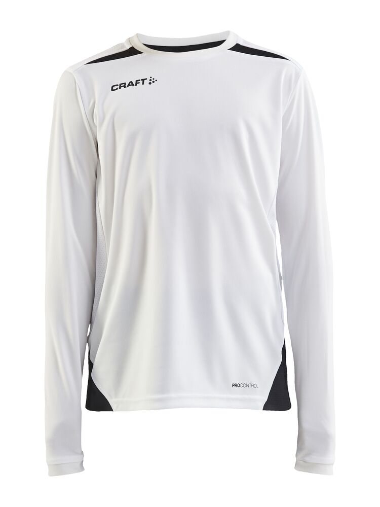 PRO Control Impact Ls Tee Jr från Craft i Vit/Svart