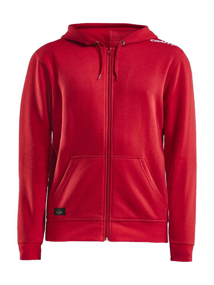 Community FZ Hoodie M från Craft i Bright red