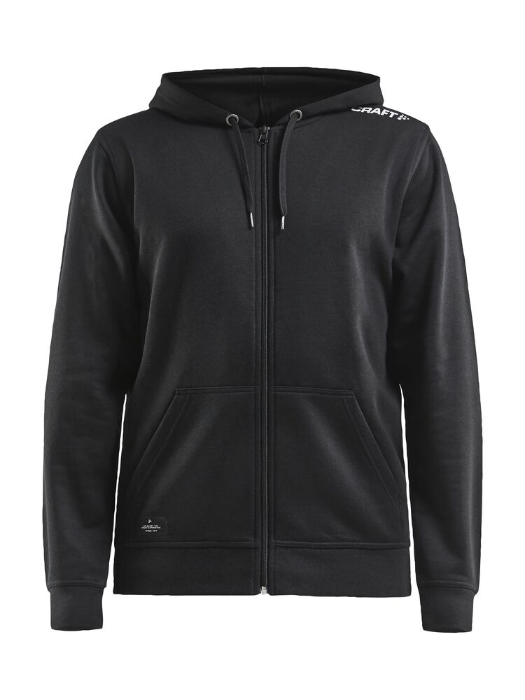 Craft Community FZ Hoodie M - Black AW25 [999000] / XS