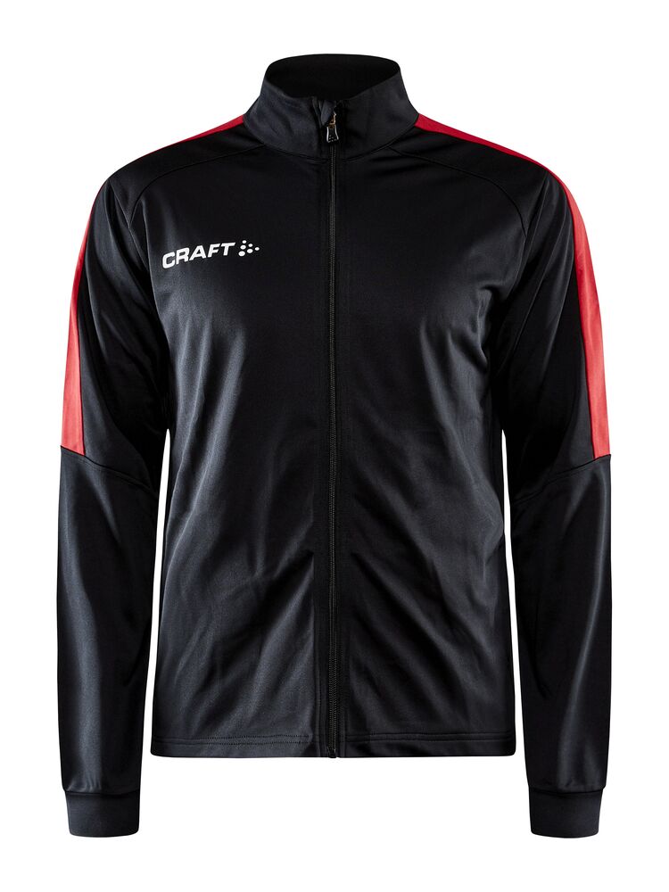 Craft Progress Jacket M - BLACK-BRIGHT RED [999430] / XS