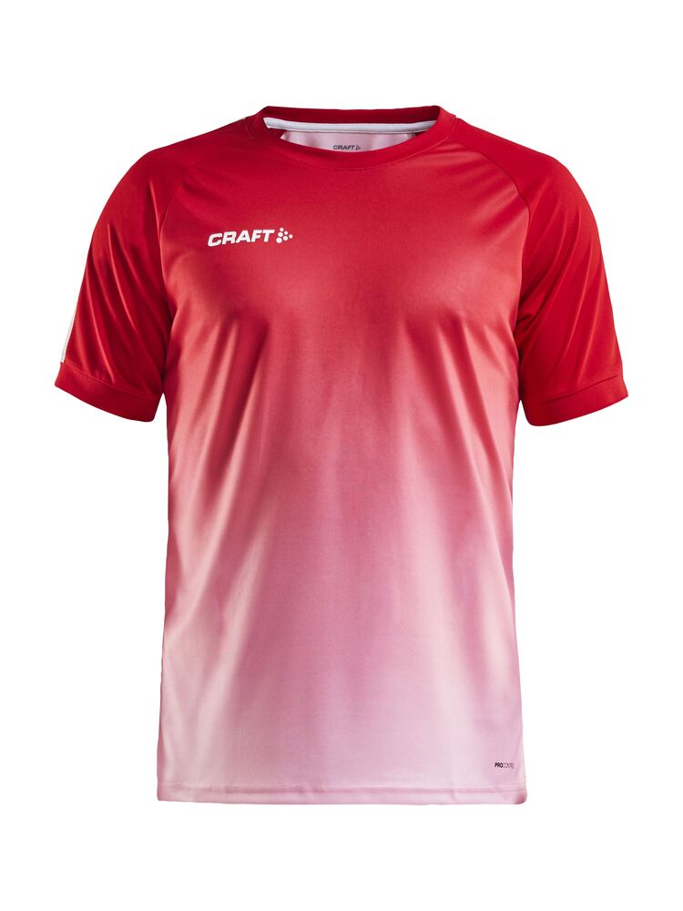 Pro Control Fade Jersey M från Craft i Bright red/Vit