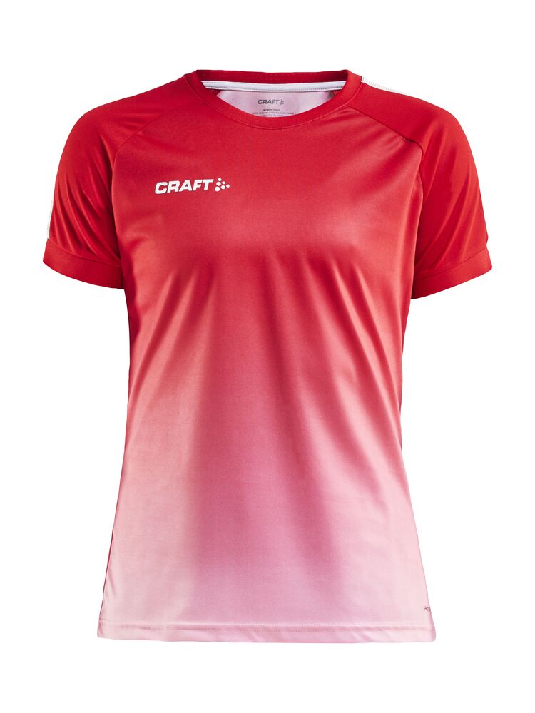 Pro Control Fade Jersey W från Craft i Bright red/Vit