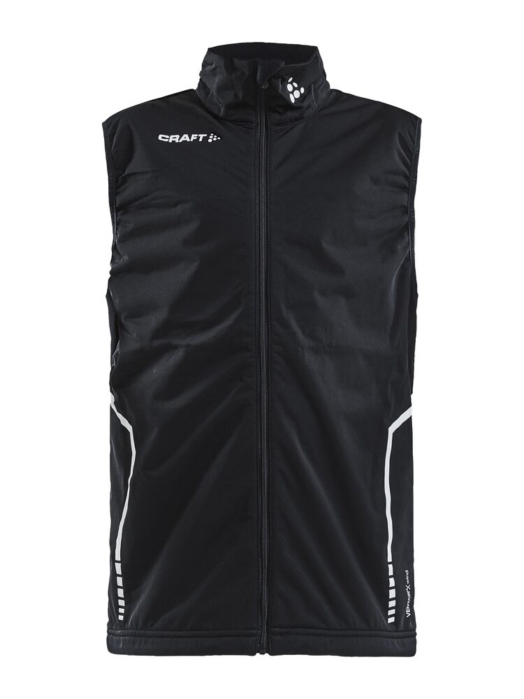 Craft Warm Club Vest Jr - Black AW25 [999000] / 110/116