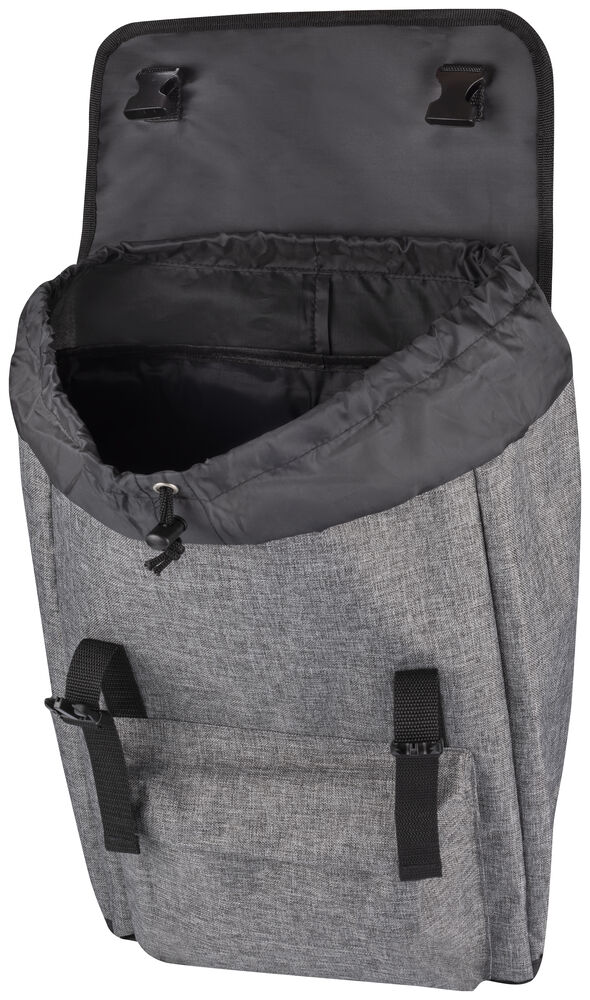 Clique Melange Backpack - Grey Melange [95] / Onesize
