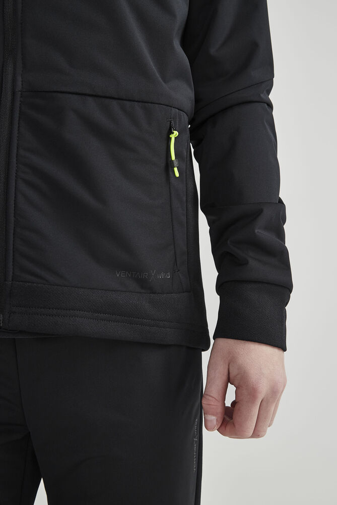 Craft Core Warm XC Jacket Jr - Black AW25 [999000] / 134/140