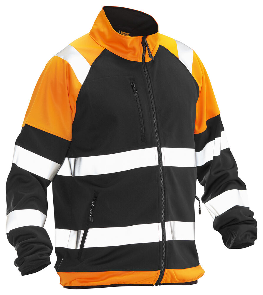 5125 Softshell Jacket Hi-Vis | Jackets | Jobman