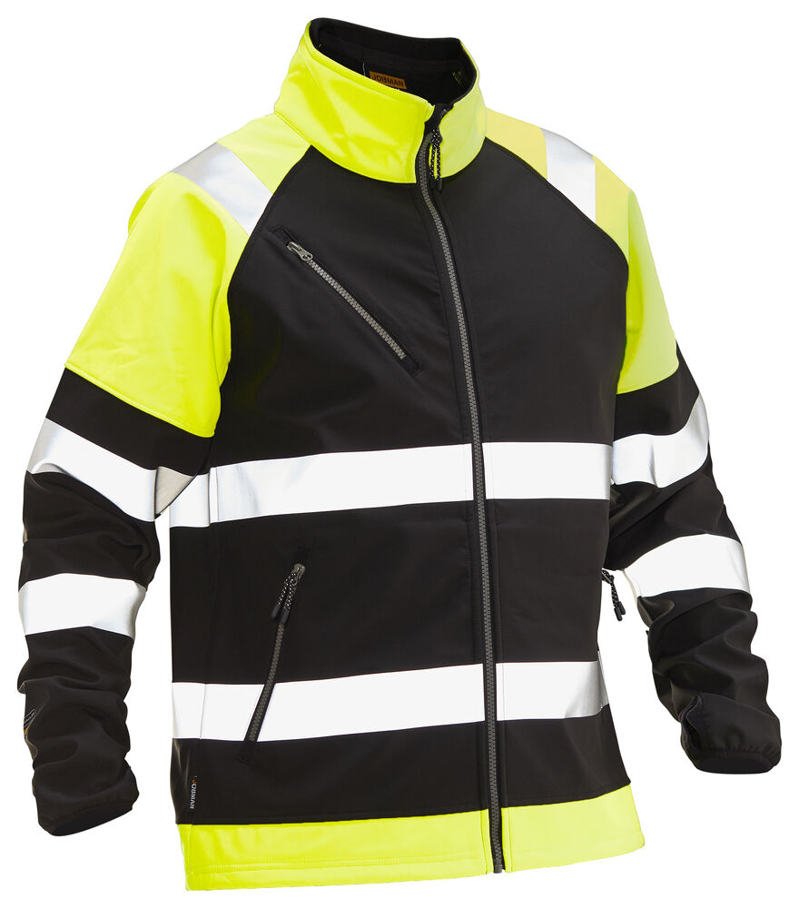 5125 Hi-Vis Softshell Jacket – Jobman
