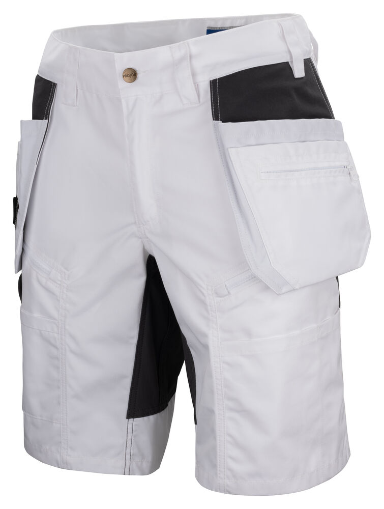 Projob 5537 SHORTS STRETCH - White [00] / C44