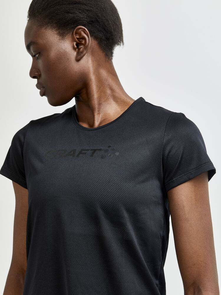 Craft Core Essence SS Mesh Tee W - Black AW25 [999000] / XS
