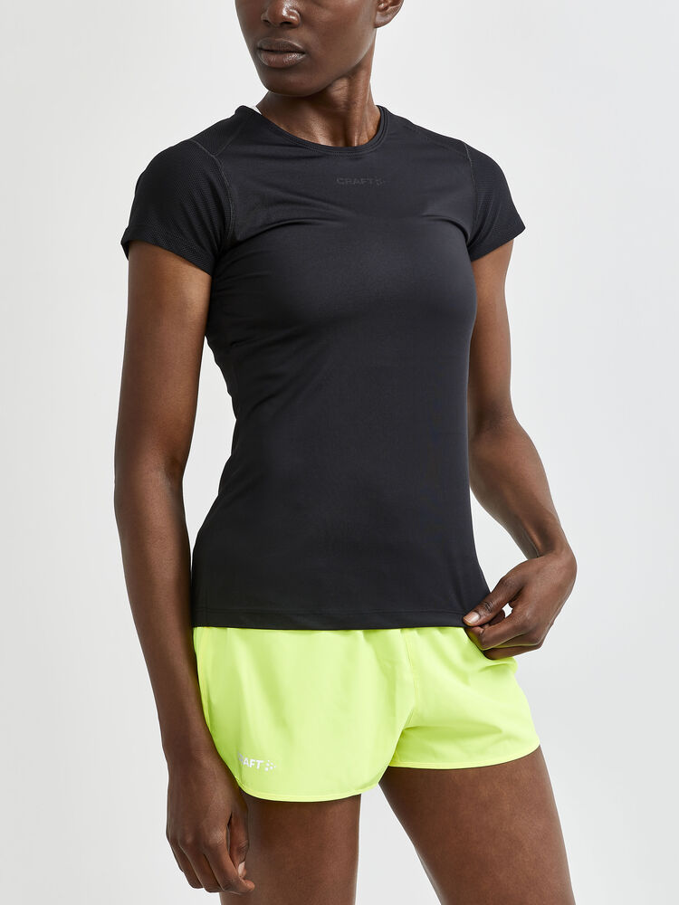 Craft ADV Essence SS Slim Tee W - Black AW25 [999000] / XS