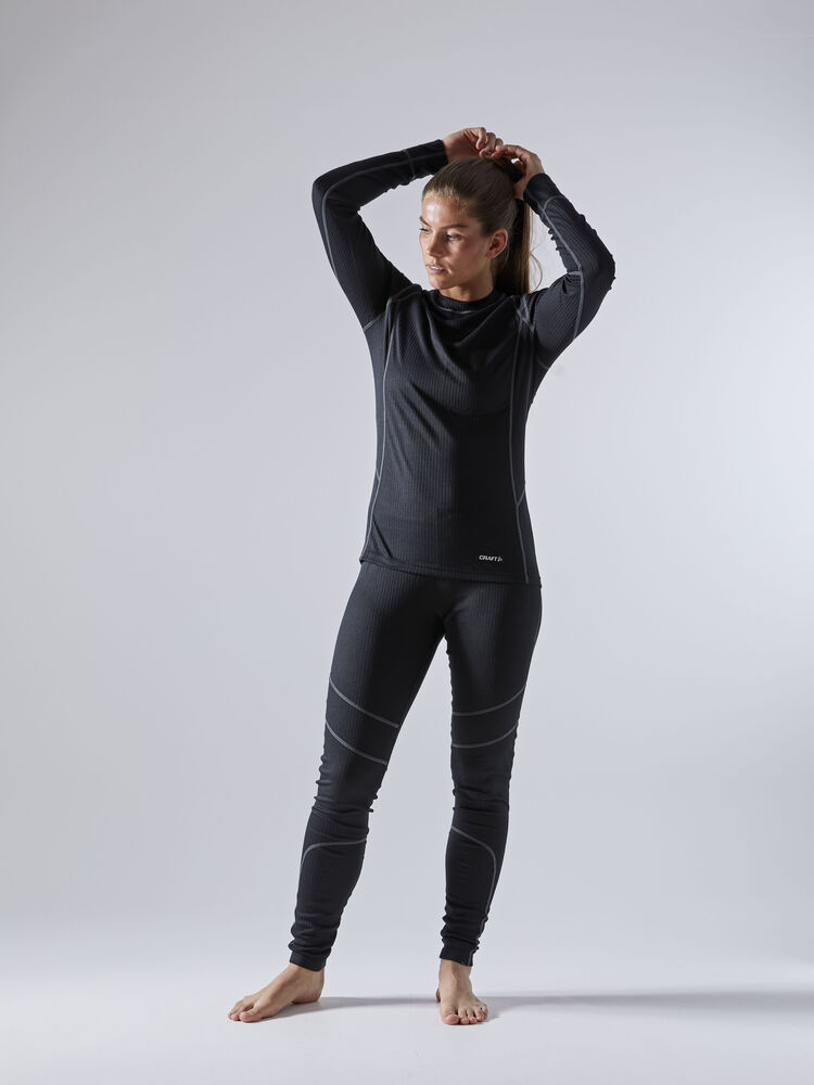 Craft Baselayer Set W - BLACK-GRANITE [999985] / XS