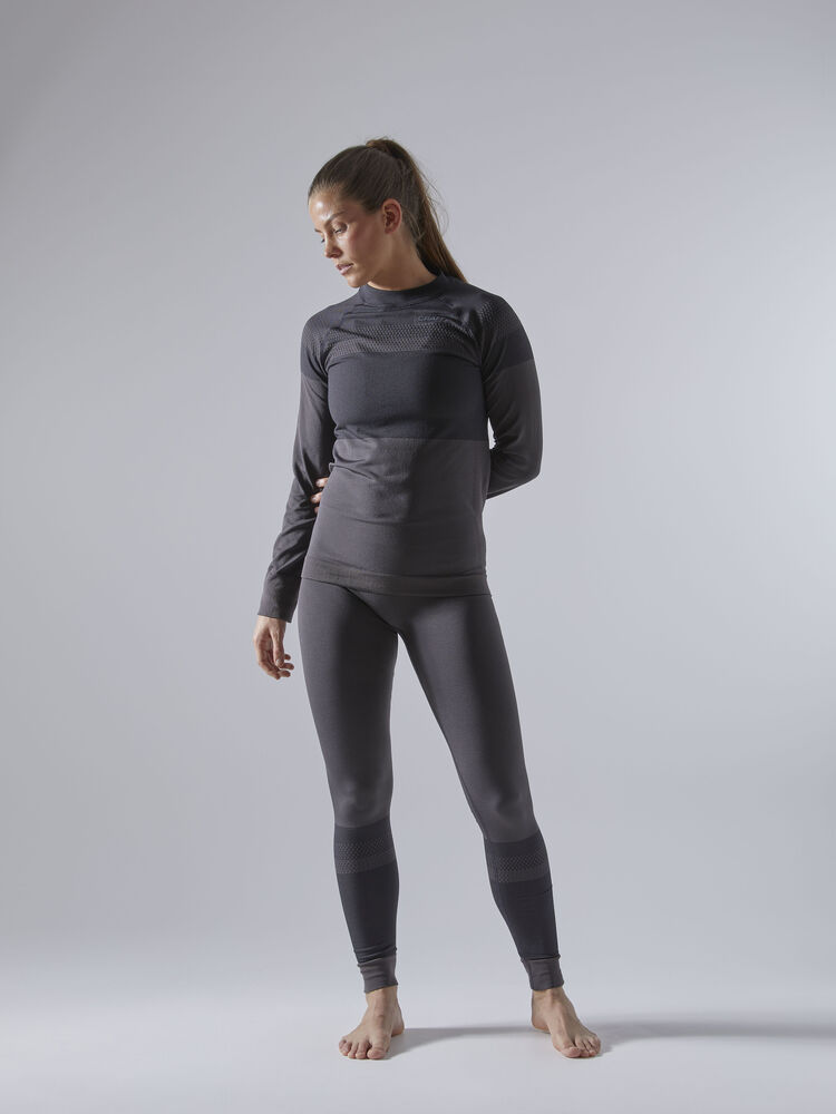 Craft Warm Intensity CN LS W - Black/Titanium [999960] / XS