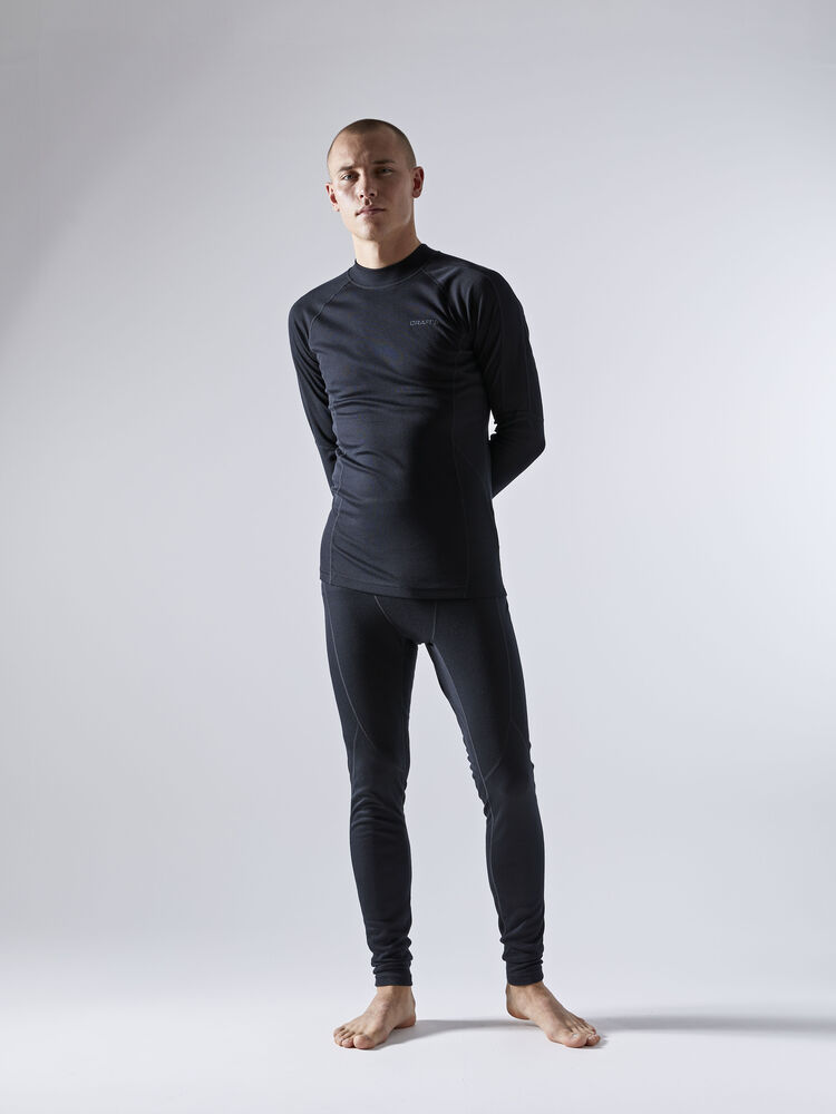 Craft CORE Warm Baselayer Set M - Black AW25 [999000] / XS