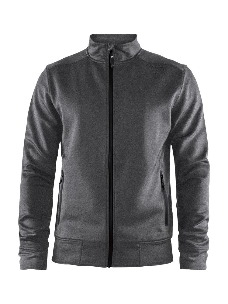 Craft Noble Zip Jacket M - Darkgrey melange [2975] / S
