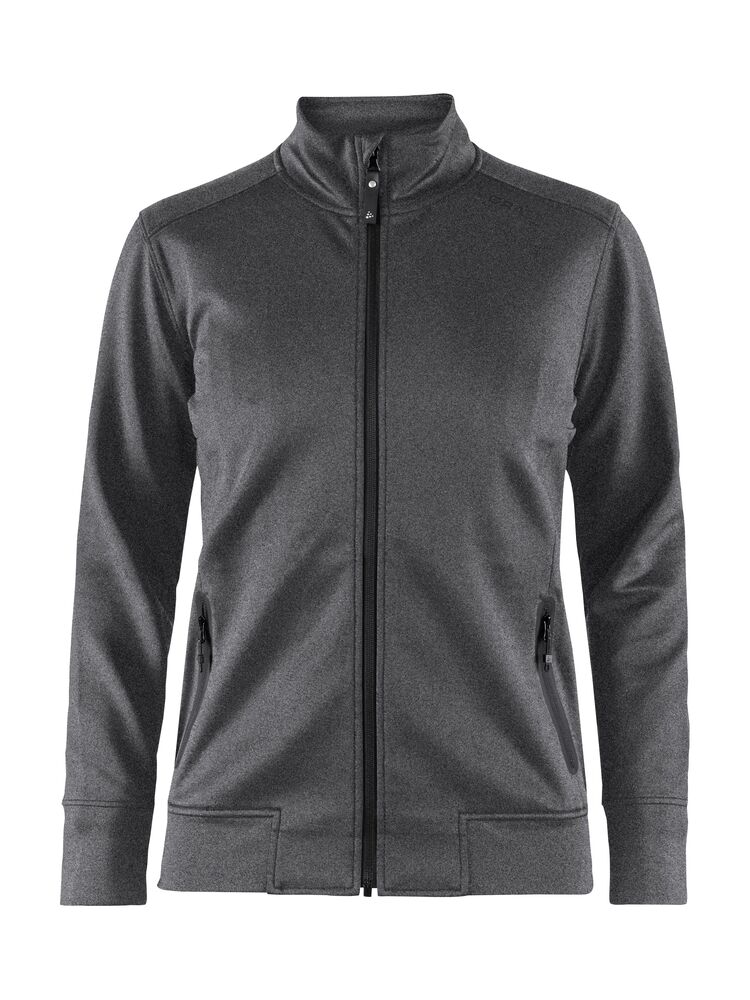 Craft Noble Zip Jacket W - Darkgrey melange [2975] / XS