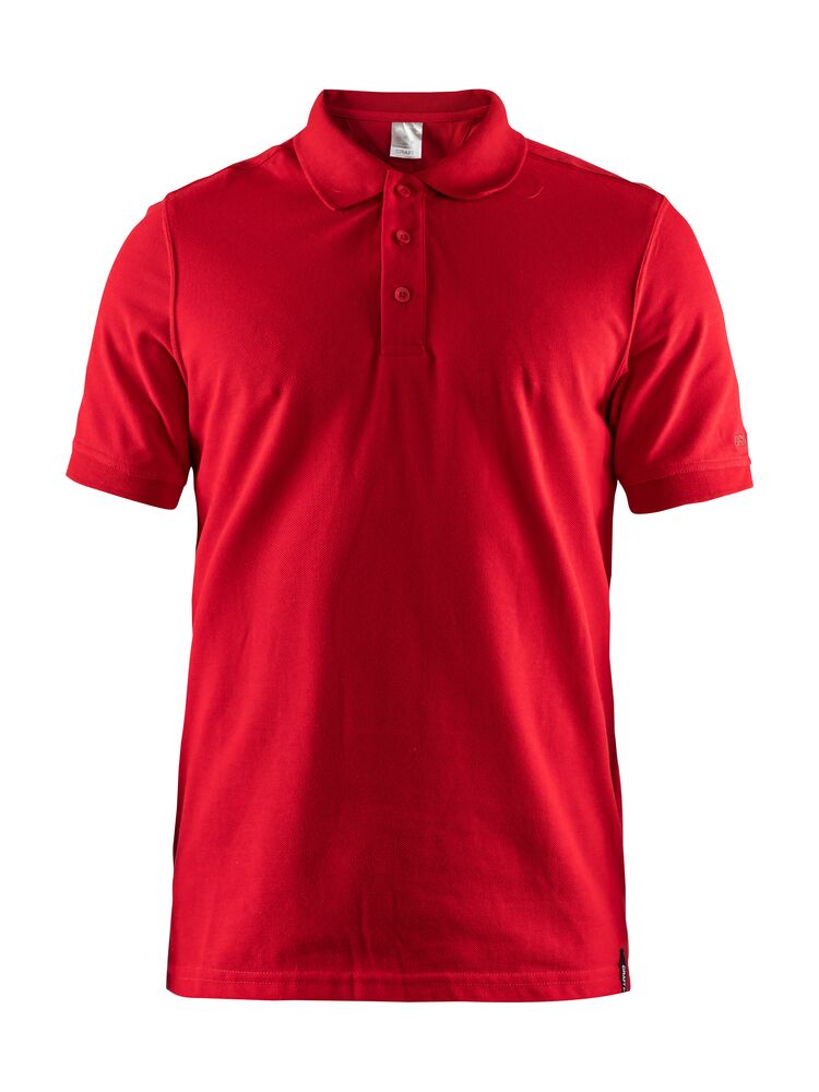 Craft Casual Polo Pique M - BRIGHT RED [430000] / S