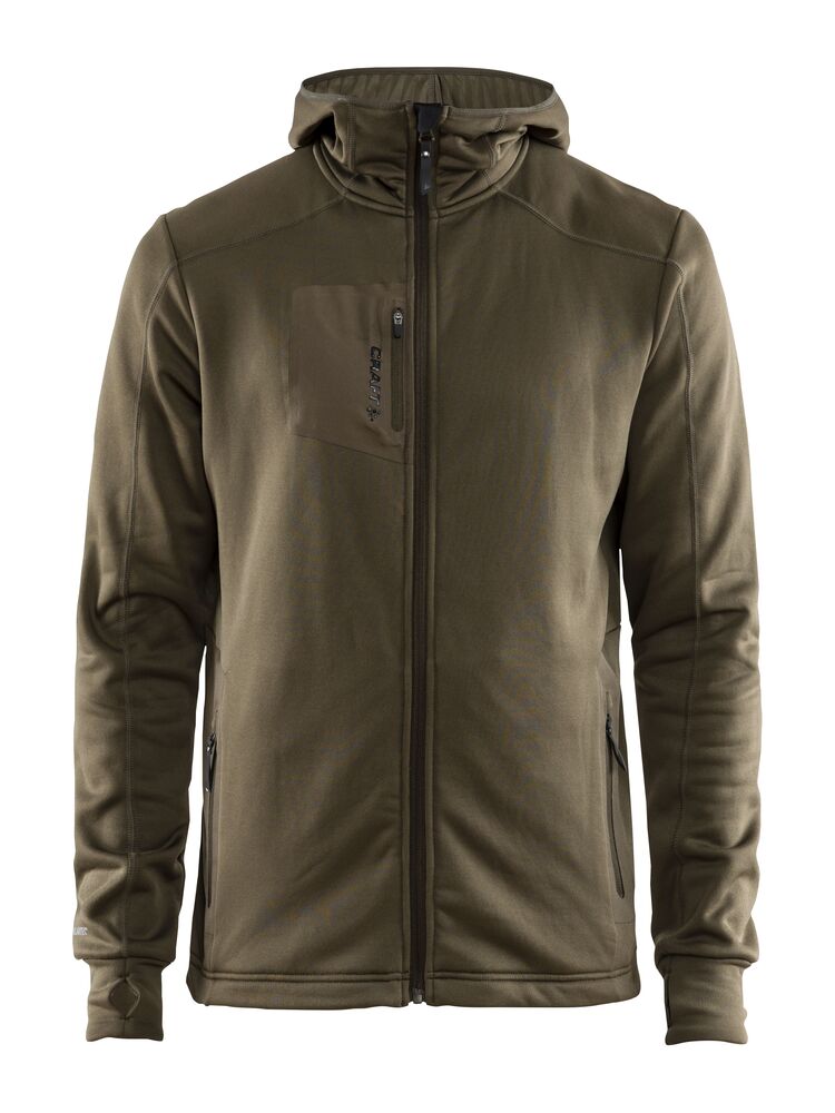Craft Trict Polartec Hood M - Dark Olive [648000] / XS