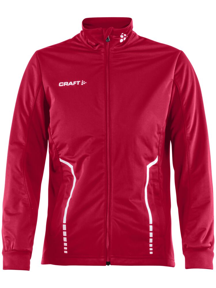 Club Jacket Jr från Craft i Bright red