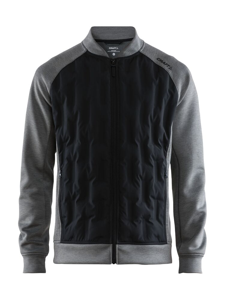 Hybrid Jacket M, mörkgrå melange-svart från Craft