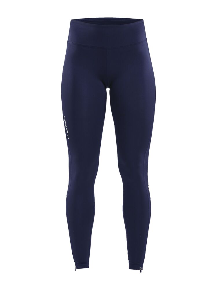 Craft Rush Zip Tights  W - Navy/Navy [390390] / XS