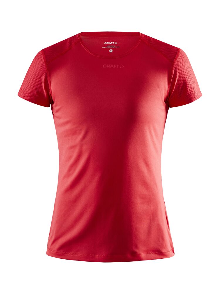ADV Essence SS Slim Tee W från Craft i Bright red
