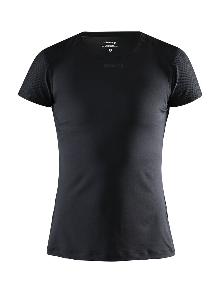 Craft ADV Essence SS Slim Tee W - Black AW25 [999000] / XS