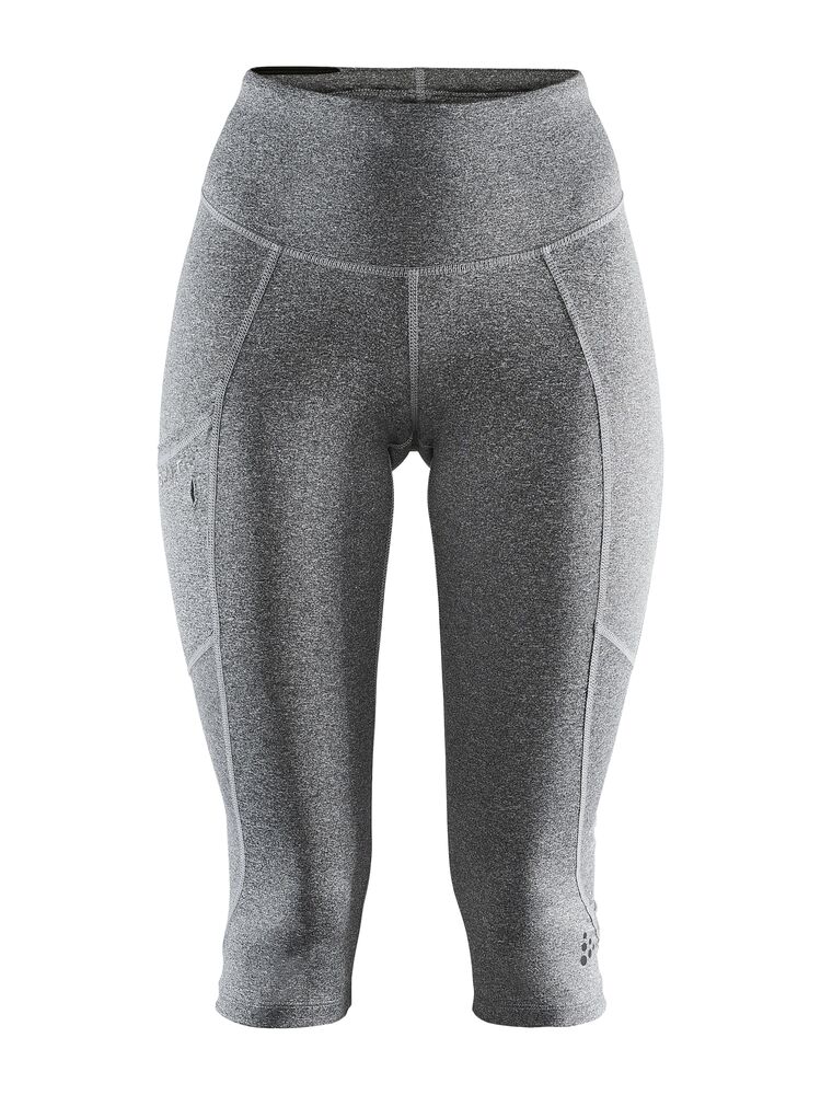 Craft ADV Essence Capri Tights W - Dk Grey Melange (retail) [975000] / XS