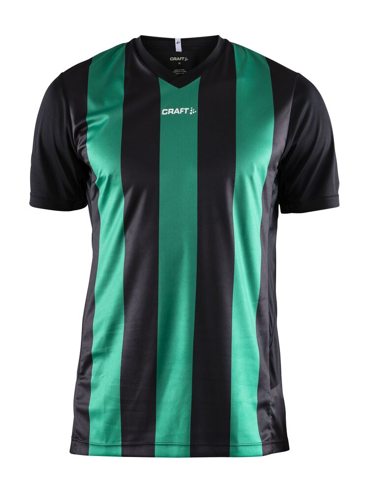 Progress Jersey Stripe M från Craft i Svart/Team green