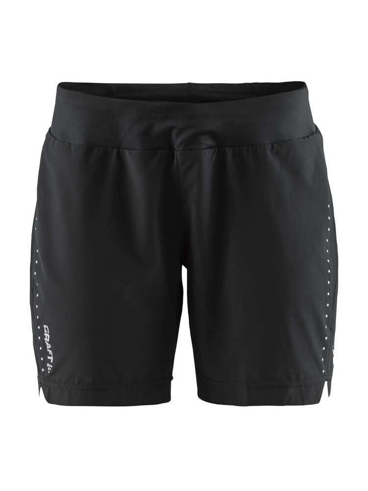 Essential 7" shorts W, svart från Craft