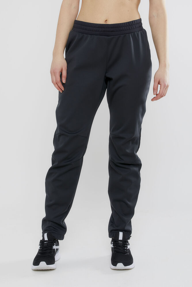 Craft Warm Train Pant W - BLACK-TRANSPARENT GREY [999003] / XS