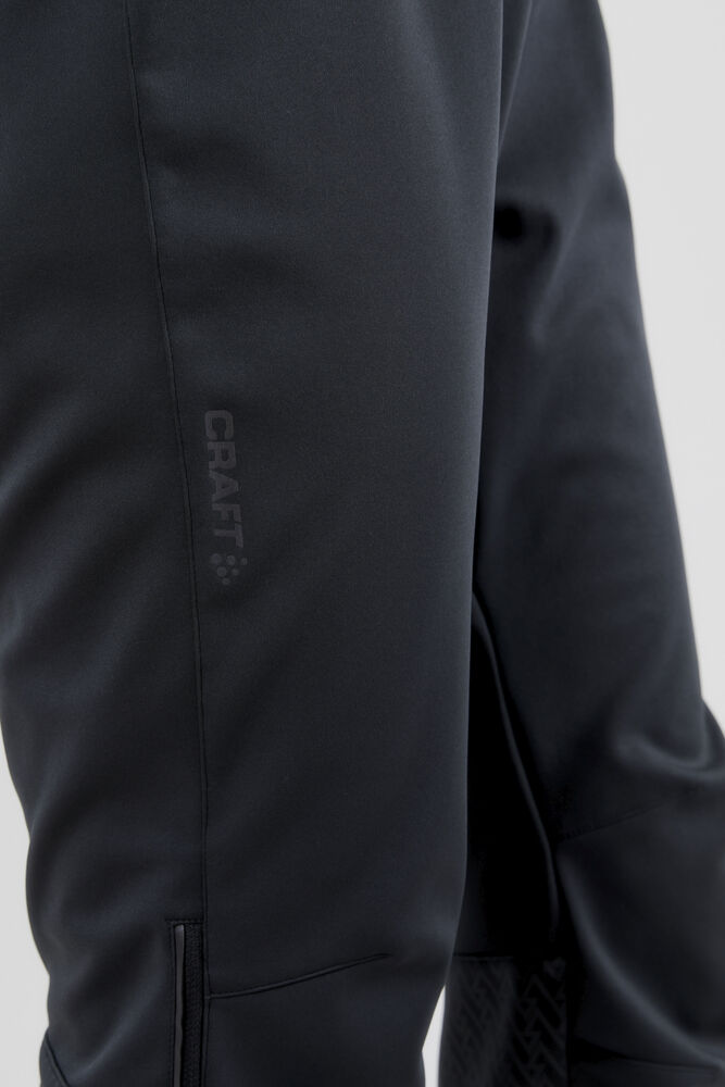 Craft Warm Train Pant W - BLACK-TRANSPARENT GREY [999003] / XS