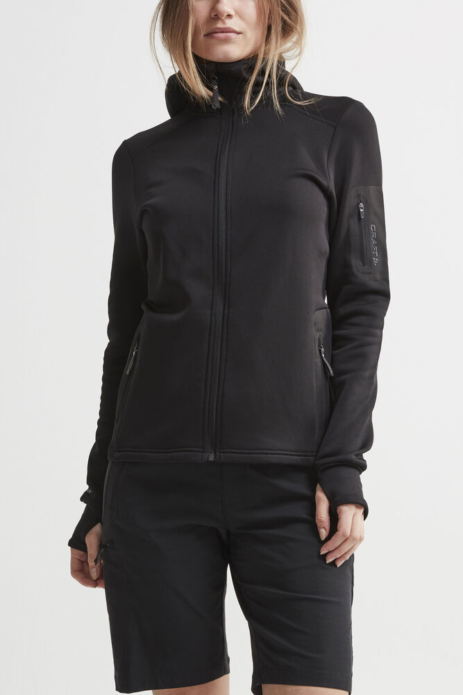 Craft Trict Polartec Hood W - Black AW25 [999000] / XS