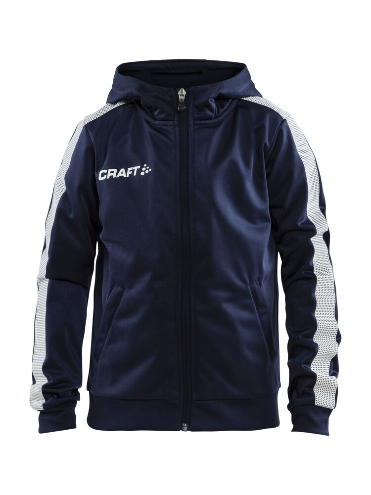 Pro Control Hood Jacket Jr från Craft i Marinblå/Vit
