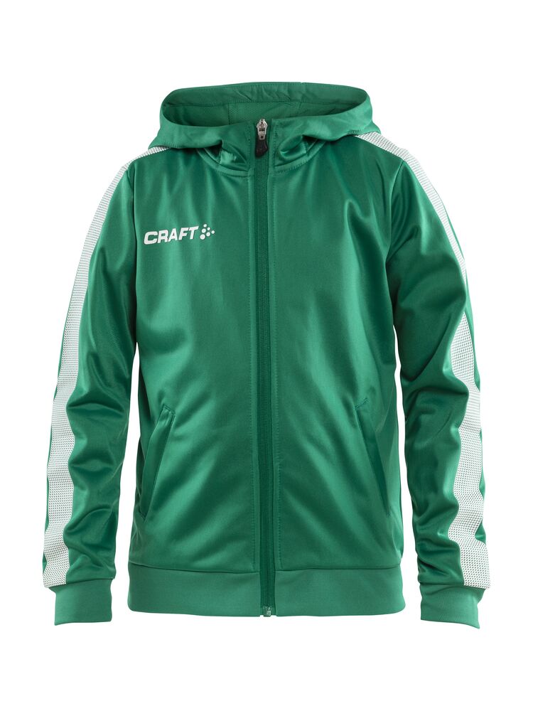 Pro Control Hood Jacket Jr från Craft i Team green/Vit