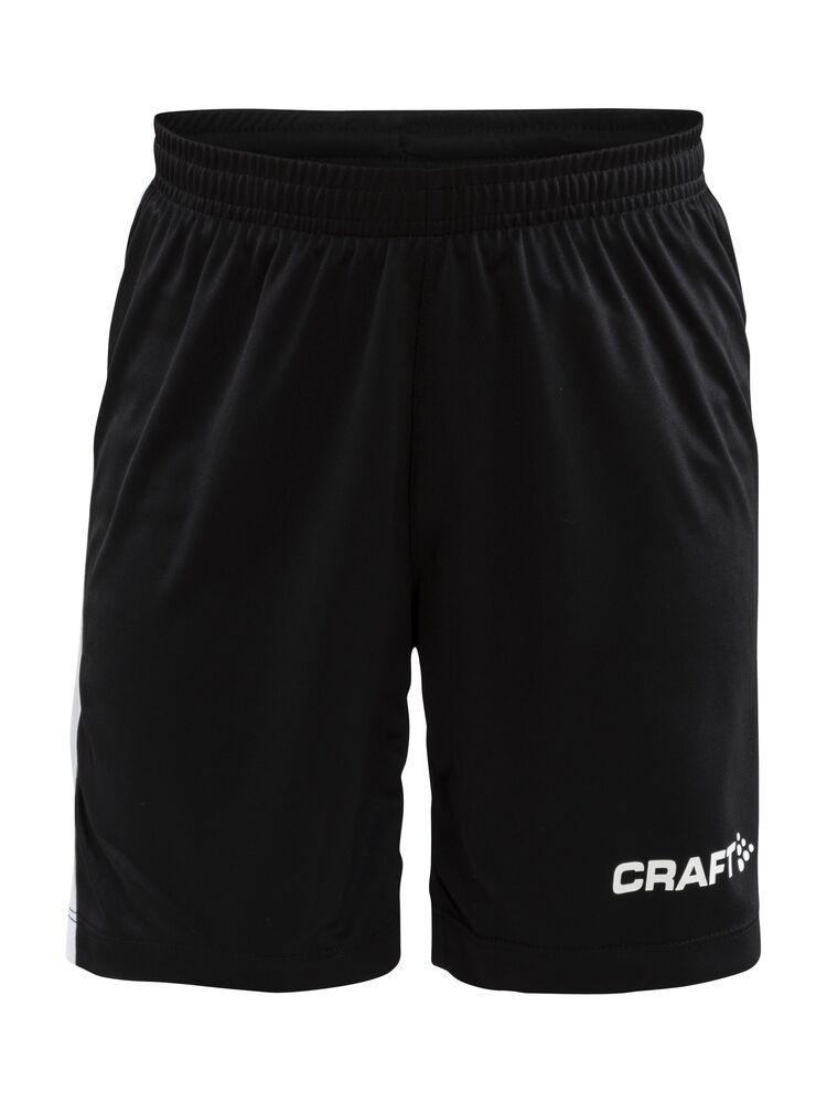 Progress Longer Shorts Contrast Wb JR från Craft i Svart/Vit