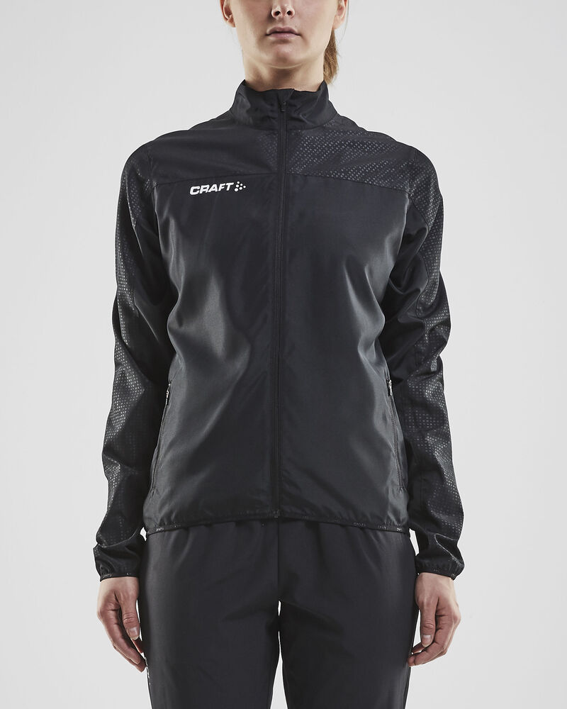 Craft Rush Wind Jkt W - Black AW25 [999000] / XS