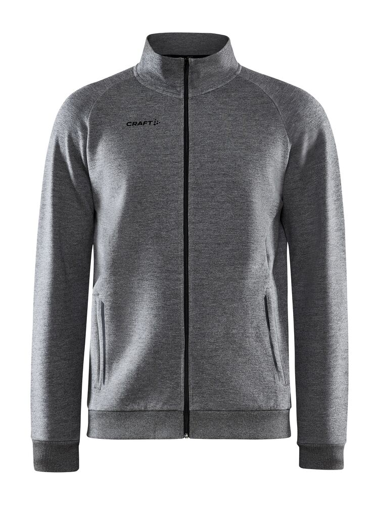 CORE Soul Full Zip Jacket M från Craft i Dk grey melange