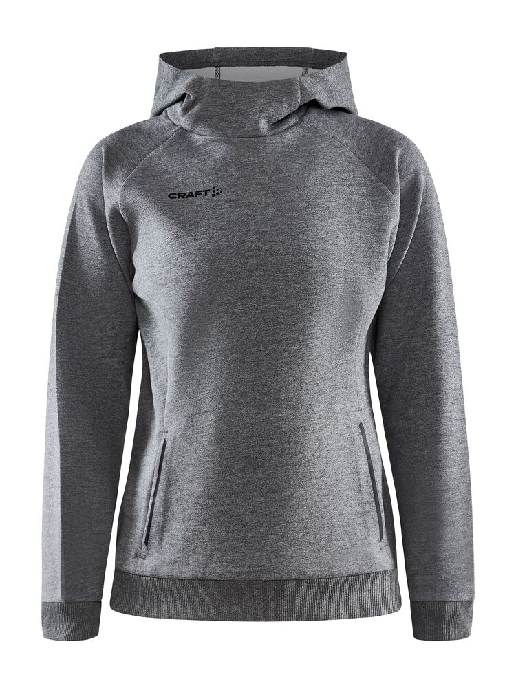 CORE Soul Hood Sweatshirt W från Craft i Dk grey melange