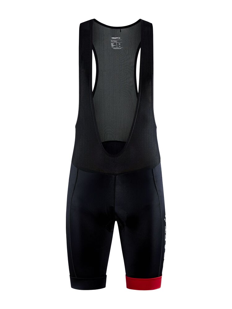 Endur Bib Shorts C4 M från Craft i Black-bright red