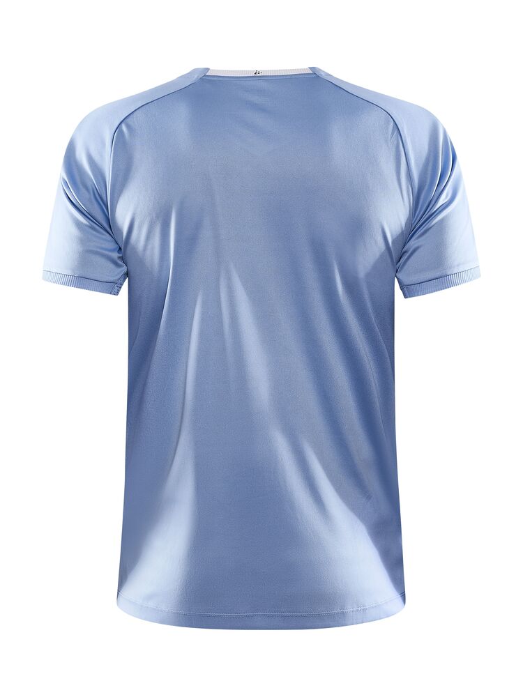 Craft Progress 2.0 Stripe Jersey M - MFF Blue/White [341900] / XS