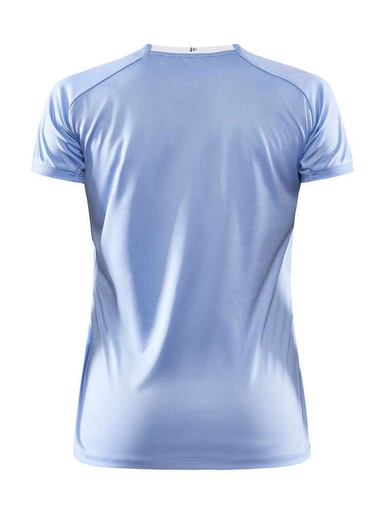 Craft Progress 2.0 Stripe Jersey W - MFF Blue/White [341900] / XS