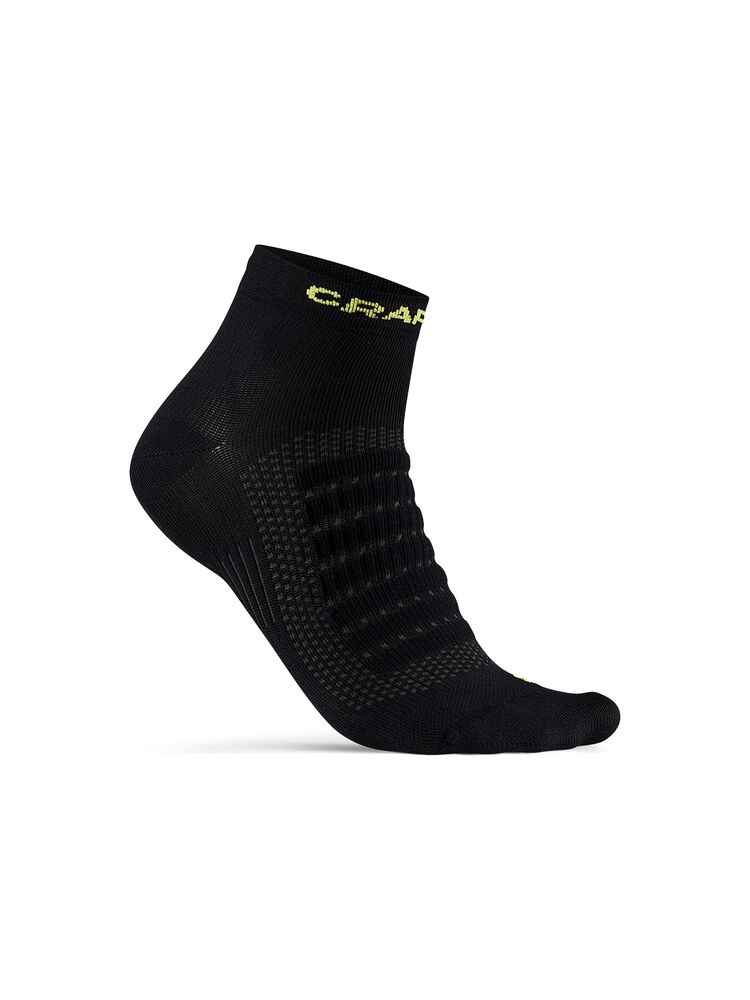 Craft Active Mid Sock - Black AW25 [999000] / 34/36