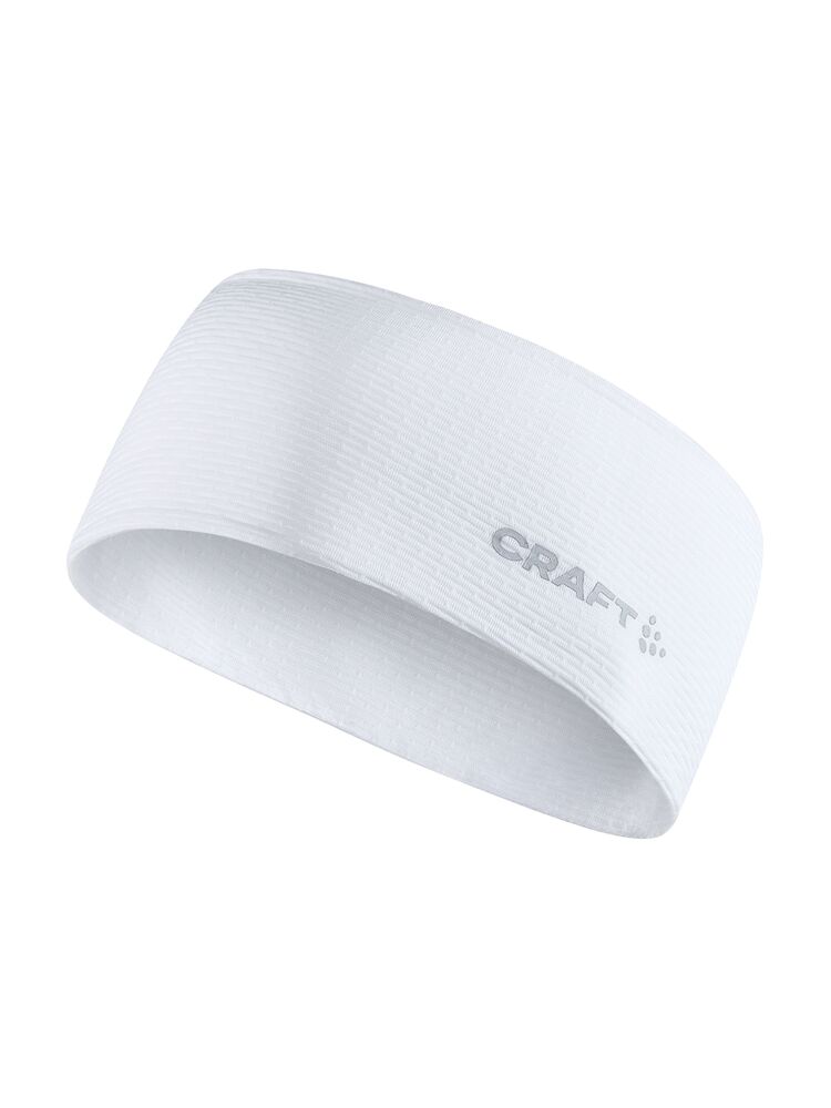 Craft Mesh Nano Weight Headband - White (retail) [900000] / Onesize