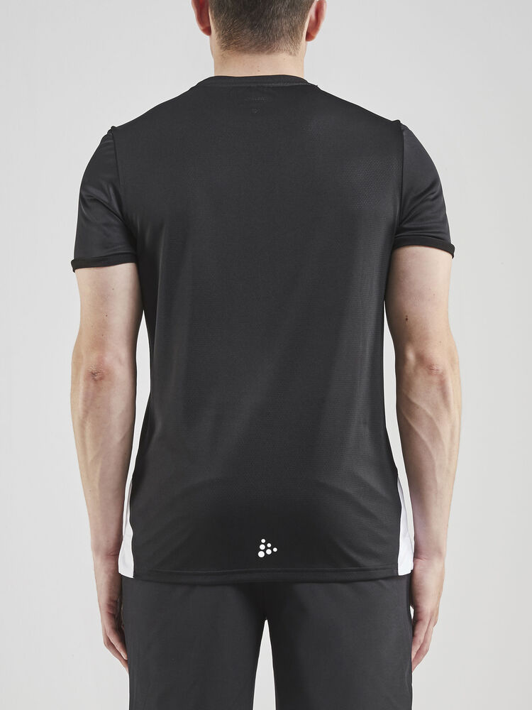 Craft PRO Control Impact Ss Tee M - Black/White AW25 [999900] / XS