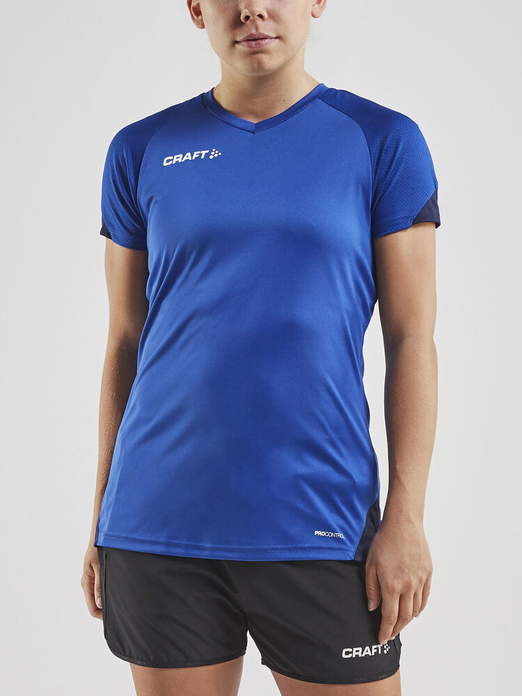 Craft PRO Control Impact Ss Tee W - Club Cobolt-Navy [346390] / XS