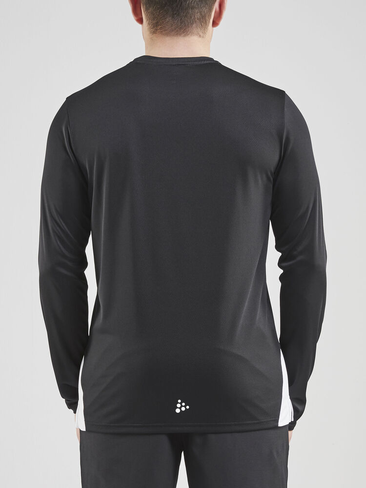Craft PRO Control Impact Ls Tee M - Black/White AW25 [999900] / XS