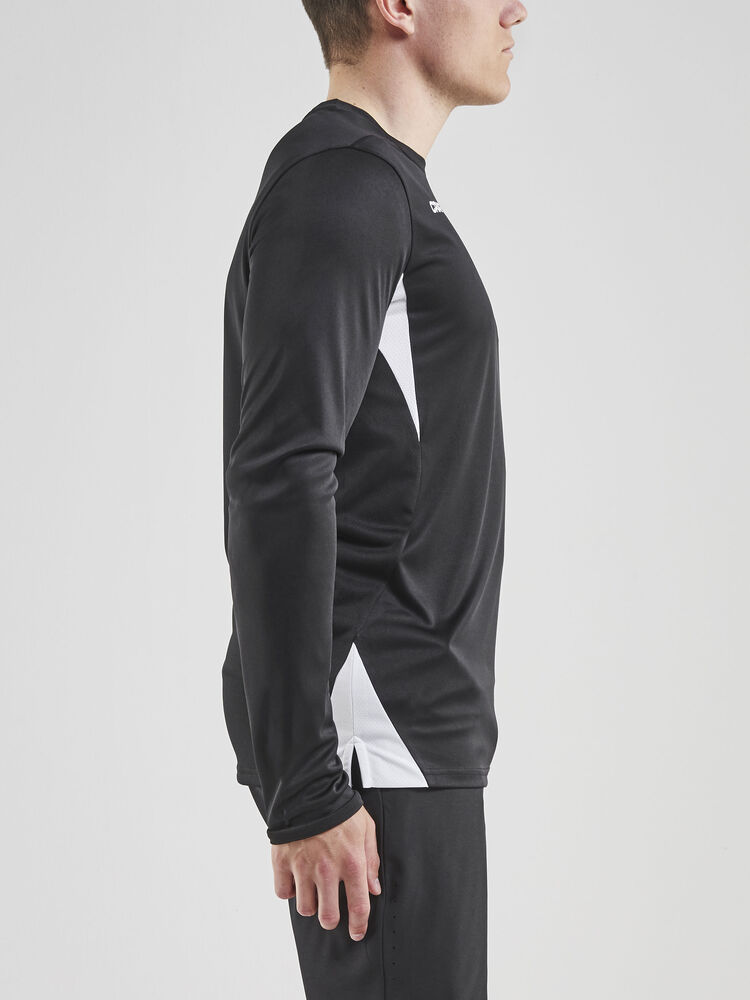 Craft PRO Control Impact Ls Tee M - Black/White AW25 [999900] / XS