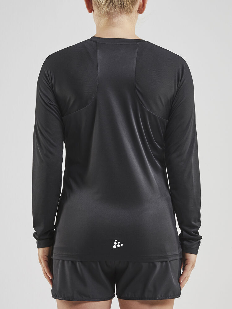 Craft PRO Control Impact Ls Tee W - Black/White AW25 [999900] / XS