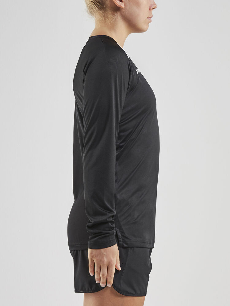 Craft PRO Control Impact Ls Tee W - Black/White AW25 [999900] / XS